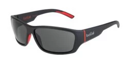 FlightSunglasses Bolle Ibex 12372<span>- Matte Black Red With Polarized TNS Oleo AF Lens</span>