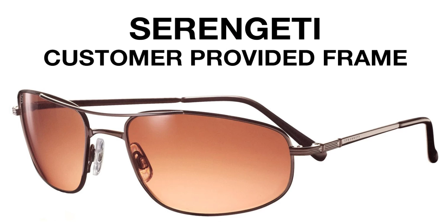 FlightSunglasses Serengeti Progressive Sunglasses, Customer Provided Frame (Lenses Only)