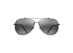 FlightSunglasses Maui Jim Cinder Cone 789 Sunglasses<span>- Matte Black With Polarized Neutral Grey Lens</span>