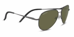 FlightSunglasses Serengeti Carrara Small 8554 <span>Shiny Gunmetal Polarized 555nm Photochromic Lenses</span>