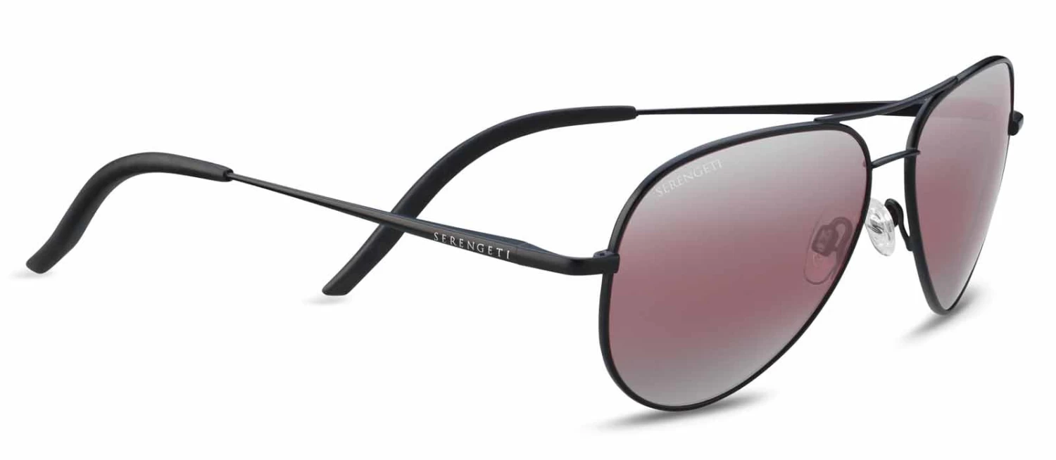 FlightSunglasses Serengeti Carrara Small Single Vision Prescription Sunglasses - Image 7