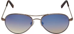 FlightSunglasses Randolph Amelia Sunglasses AA011<span>- 23K Chocolate Gold, Northern Lights Lenses</span>