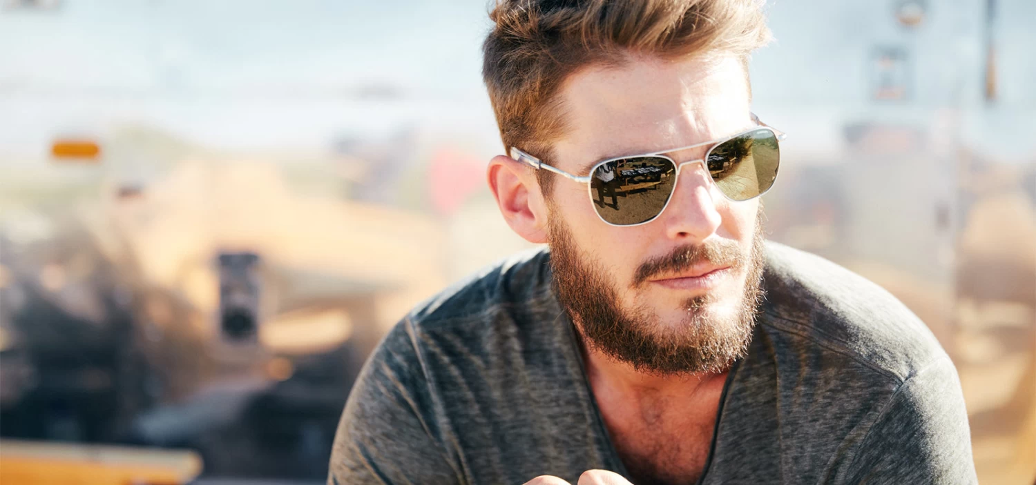 FlightSunglasses Randolph Aviator Progressive Prescription Sunglasses<span> -American Tan</span> - Image 13