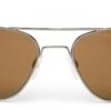 FlightSunglasses Randolph Aviator Single Vision Prescription Sunglasses<span> -American Tan</span>