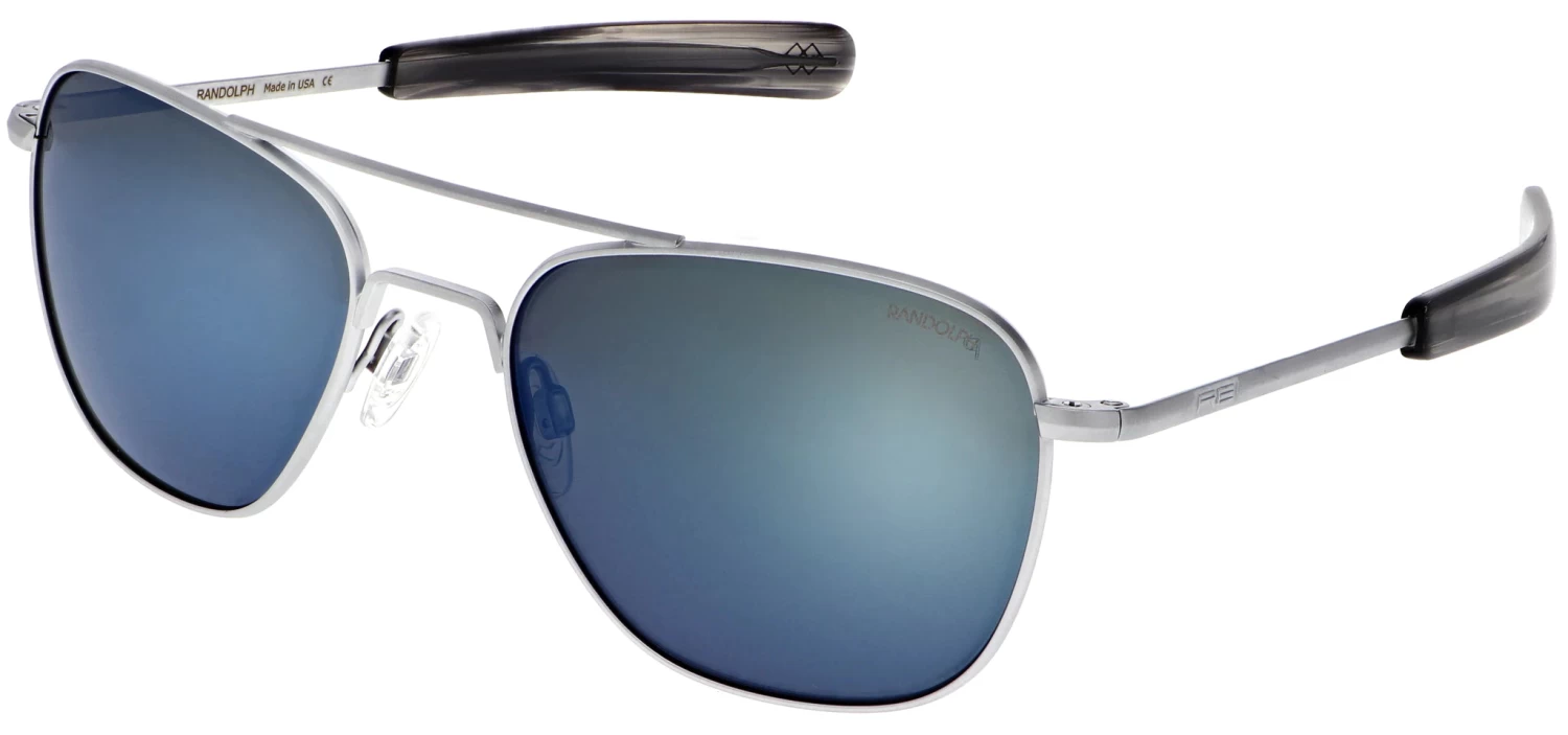 FlightSunglasses Randolph Aviator Progressive Prescription Sunglasses<span> -Atlantic & Cobalt Blue</span> - Image 7