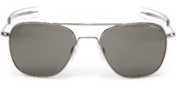 FlightSunglasses Randolph Aviator Sunglasses<span> -Gunmetal With American Gray Lenses</span>
