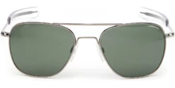 FlightSunglasses Randolph Aviator Sunglasses<span>- Gunmetal, AGX Green Lenses</span>