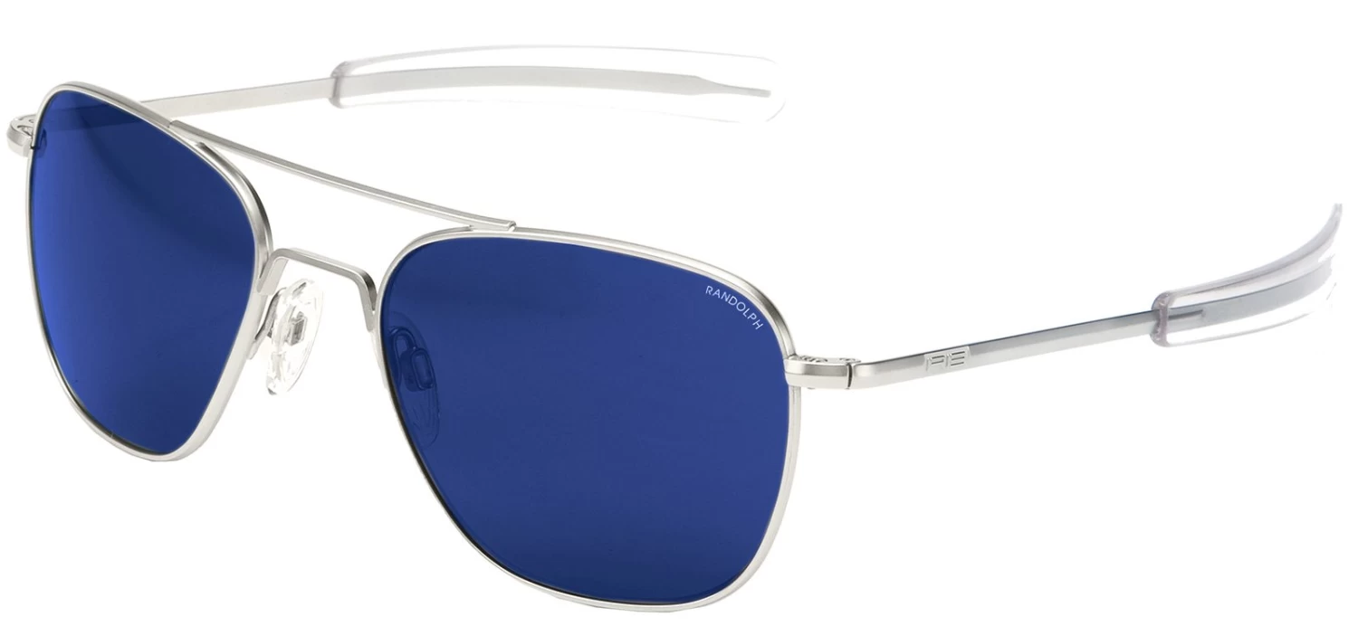 FlightSunglasses Randolph Aviator Progressive Prescription Sunglasses<span> -Atlantic & Cobalt Blue</span> - Image 2