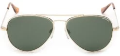 FlightSunglasses Randolph Concorde Sunglasses <span>-23K Gold With AGX Green</span>