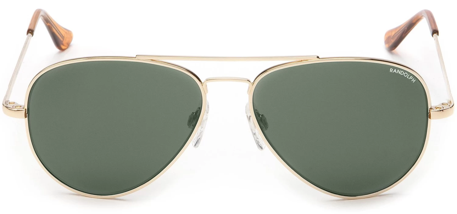 FlightSunglasses Randolph Concorde Single Vision Prescription Sunglasses<span> -American Grey & AGX Green</span> - Image 3