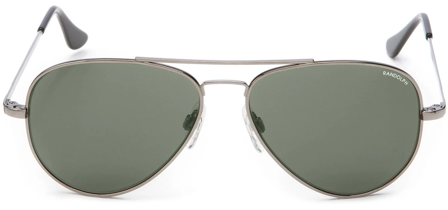 FlightSunglasses Randolph Concorde Single Vision Prescription Sunglasses<span> -American Grey & AGX Green</span> - Image 5
