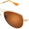 FlightSunglasses Randolph Concorde Sunglasses <span>-23K Gold With American Tan Lenses</span>