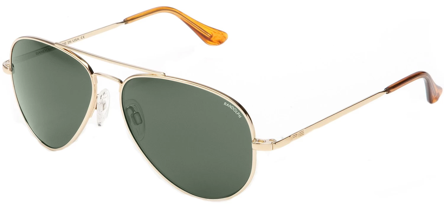 FlightSunglasses Randolph Concorde Single Vision Prescription Sunglasses<span> -American Grey & AGX Green</span> - Image 4