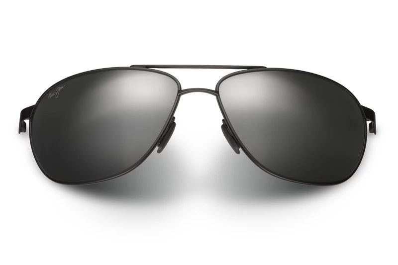 FlightSunglasses Maui Jim Castles 728 Sunglasses<span>- Matte Black With Polarized Neutral Grey Lens</span> - Image 2