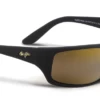 FlightSunglasses Maui Jim Peahi 202 Sunglasses<span>- Matte Black With Polarized HCL Bronze Lens</span>
