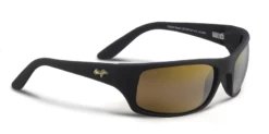 FlightSunglasses Maui Jim Peahi 202 Sunglasses<span>- Matte Black With Polarized HCL Bronze Lens</span>
