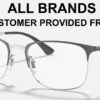 FlightSunglasses Single Vision Clear, Tinted, Or Bi-Focal -Customer Provided Frame (Lenses Only)