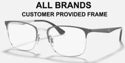 FlightSunglasses Single Vision Clear, Tinted, Or Bi-Focal -Customer Provided Frame (Lenses Only)