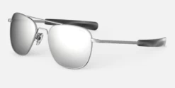 FlightSunglasses Randolph Aviator Sunglasses<span>-Polarized Gold & Silver Mirror Lens</span>
