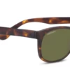 FlightSunglasses Serengeti Anteo 8976 Sunglasses Satin Tortoise With Polarized 555nm Green Lenses