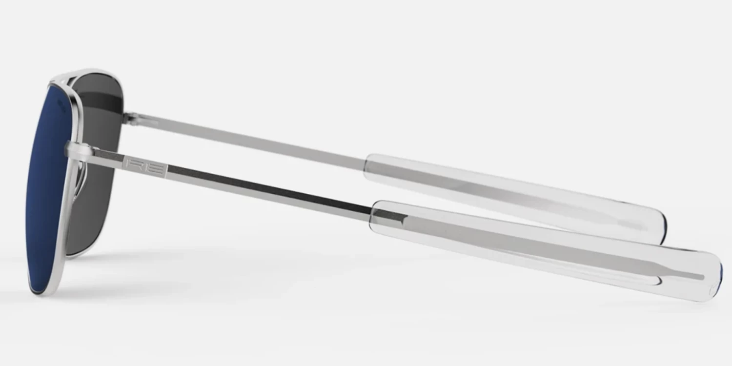 FlightSunglasses Randolph Aviator Single Vision Prescription Sunglasses<span> -Atlantic & Cobalt Blue</span> - Image 3