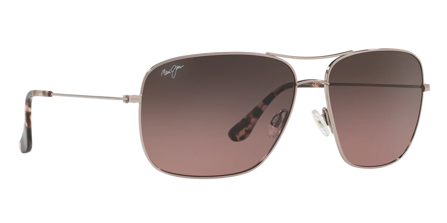 FlightSunglasses Maui Jim Cook Pines 774 Sunglasses<span>- Rose Gold With Polarized Maui Rose Lens</span> - Image 2