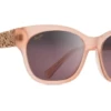 FlightSunglasses Maui Jim Monstera Leaf 747 Sunglasses<span>- Guava Pink With 24K Rose Gold, Maui Rose Polarized Lens</span>