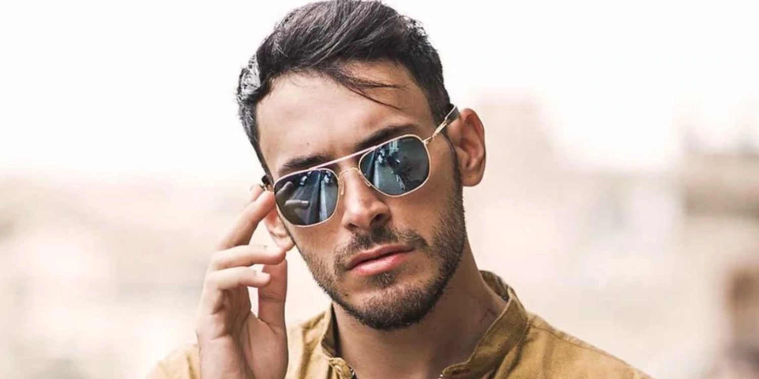 FlightSunglasses Randolph Aviator Progressive Prescription Sunglasses<span> -Atlantic & Cobalt Blue</span> - Image 8