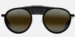 FlightSunglasses Vuarnet Glacier Round ASPENX Sunglasses<span> -Mineral Glass Lenses</span>