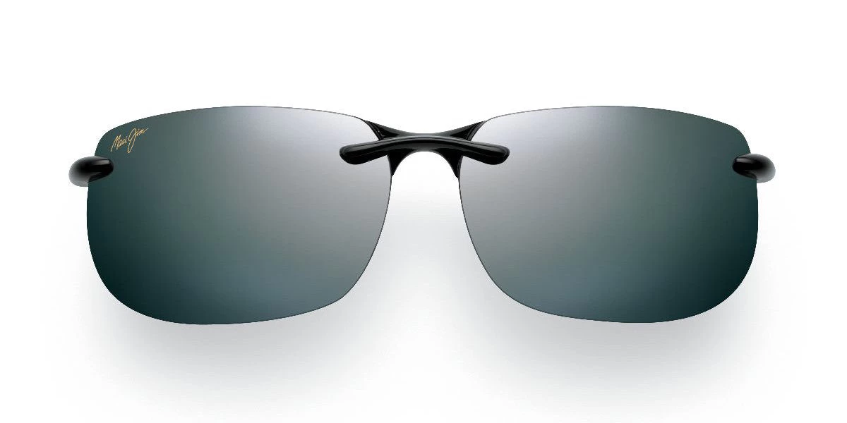 FlightSunglasses Maui Jim Banyans 412 Sunglasses<span>- Gloss Black With Polarized Neutral Grey Lens</span> - Image 2