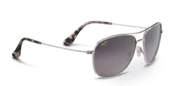 FlightSunglasses Maui Jim CLIFF HOUSE 247 Sunglasses<span>- Silver With Polarized Neutral Grey Lens</span>