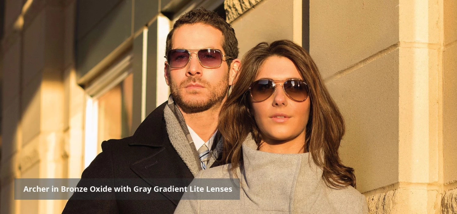 FlightSunglasses Randolph Archer Sunglasses<span>-Bronze Oxide, Coastal Gray Lenses</span> - Image 6