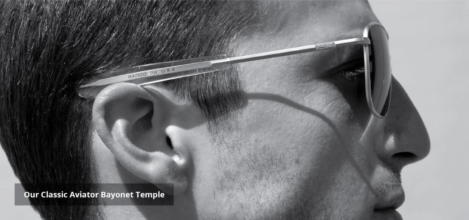 FlightSunglasses Randolph Aviator Single Vision Prescription Sunglasses<span> -American Tan</span> - Image 10