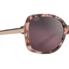FlightSunglasses Maui Jim Melika 760 Sunglasses<span>- Pink Tortoise With Rose Gold Temples, Maui Rose Lens</span>