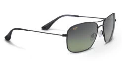 FlightSunglasses Maui Jim Wiki Wiki 246 Sunglasses<span>- Gloss Black With Polarized Maui HT Lens</span>